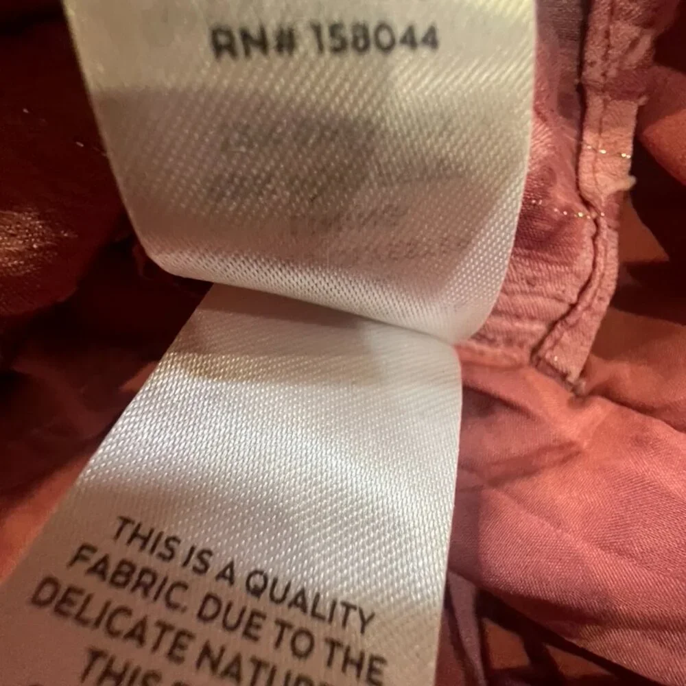 Lululs Meant to Shine Floral Jacquard Mini Dress, NWT, Size S, V Neck, Pink - Picture 8 of 11